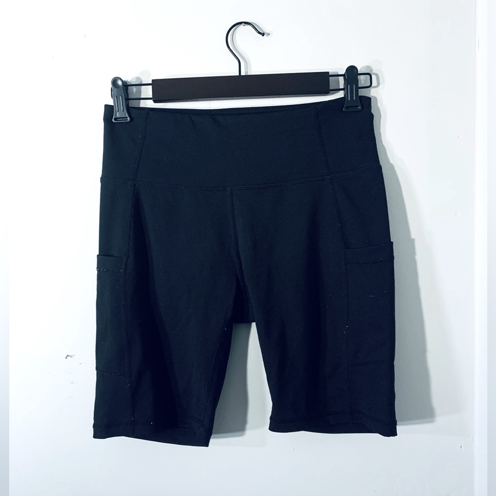 Baleaf | Black Bike Shorts with Side Pockets